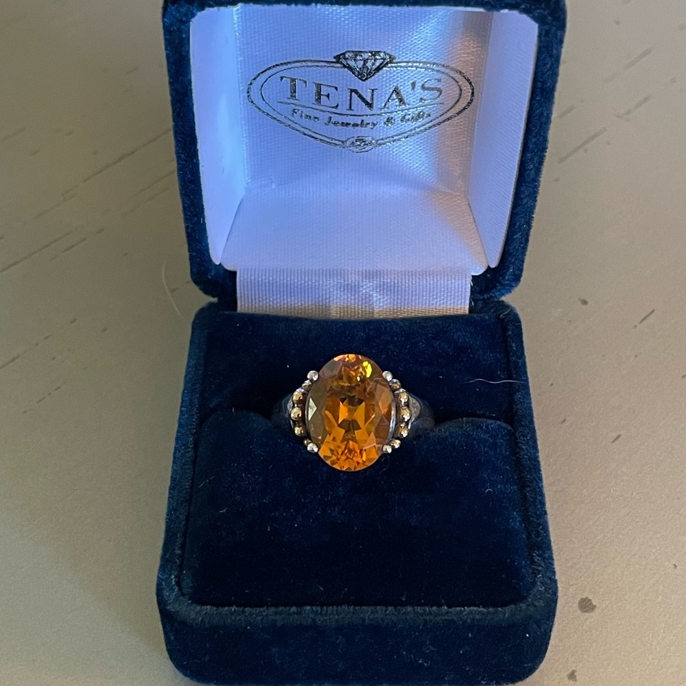 Topaz ring (size 7)